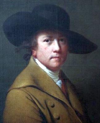 Joseph wright of derby Self portrait oil painting image